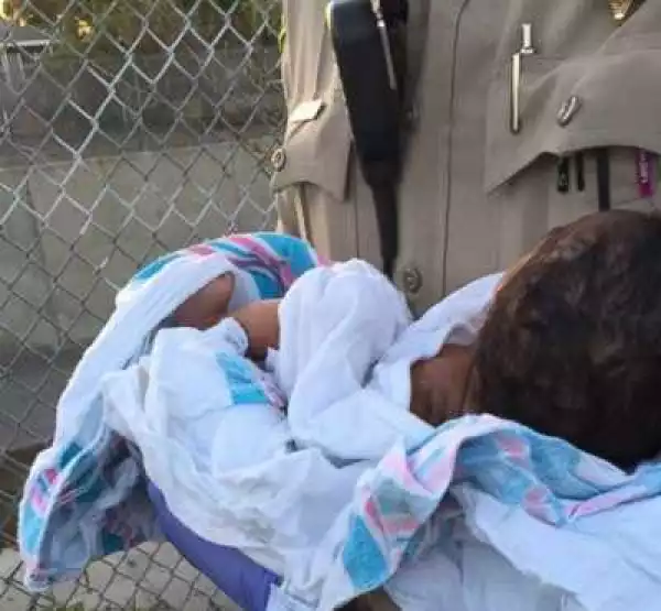 Newborn Baby Buried Alive Rescued By Police In Los Angeles